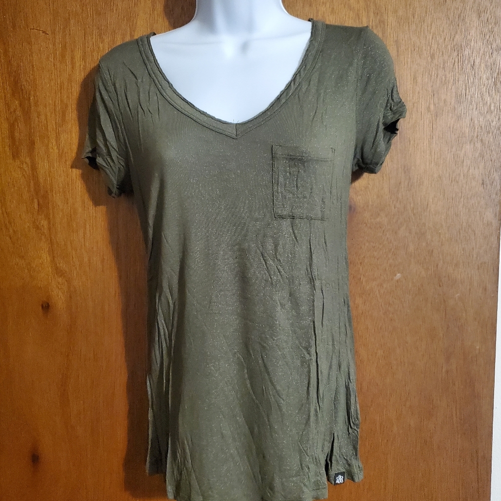 Glitter basic tee